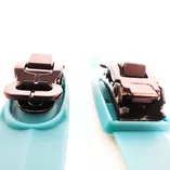 Zestaw dolnych klamer FR Double Strap ciemny morski XL ze śubami L+P