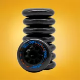 Kółka do rolek na deszcz MPC Storm Surge 90mm XGrip (8 szt.)