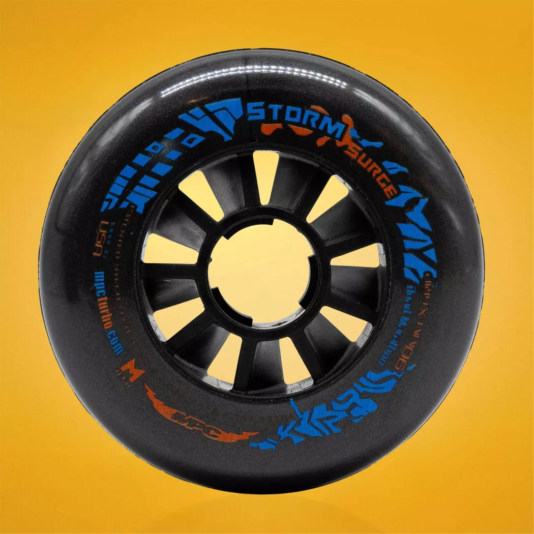 Kółka do rolek na deszcz MPC Storm Surge 90mm XGrip (8 szt.)