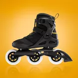 Rolki Rollerblade Macroblade 100 3WD czarno-żółte