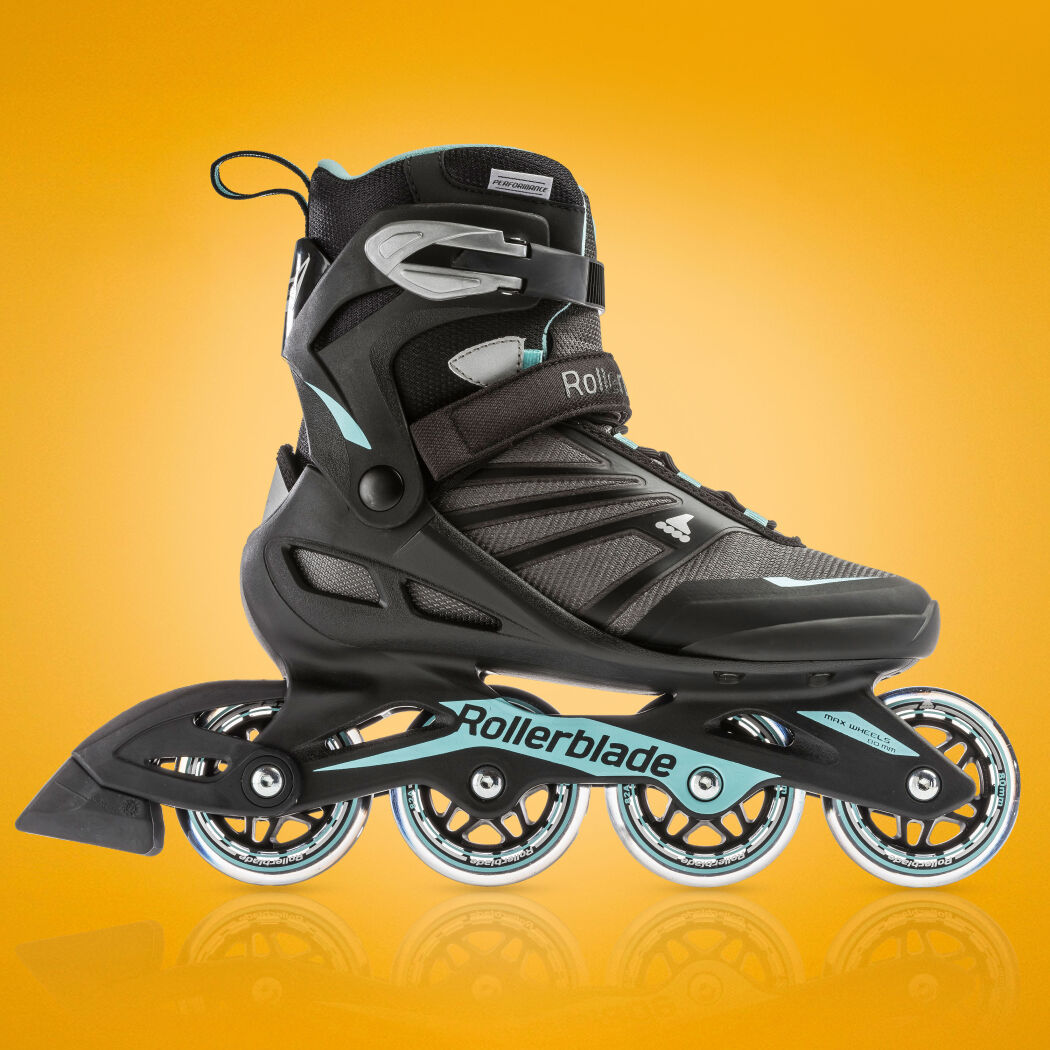 Rolki Rollerblade Zetrablade W czarno-błękitne