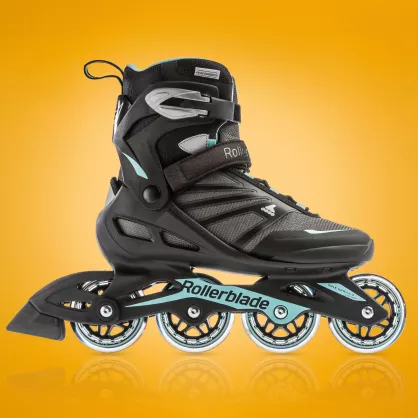 Rolki Rollerblade Zetrablade W czarno-błękitne