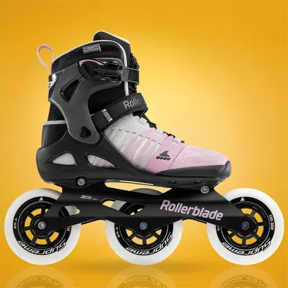 Rolki Rollerblade Macroblade 110 3WD W szaro-różowe