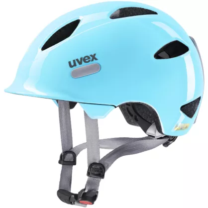 Kask dziecięcy Uvex Oyo błękitny połysk (Cloud Blue/Grey)