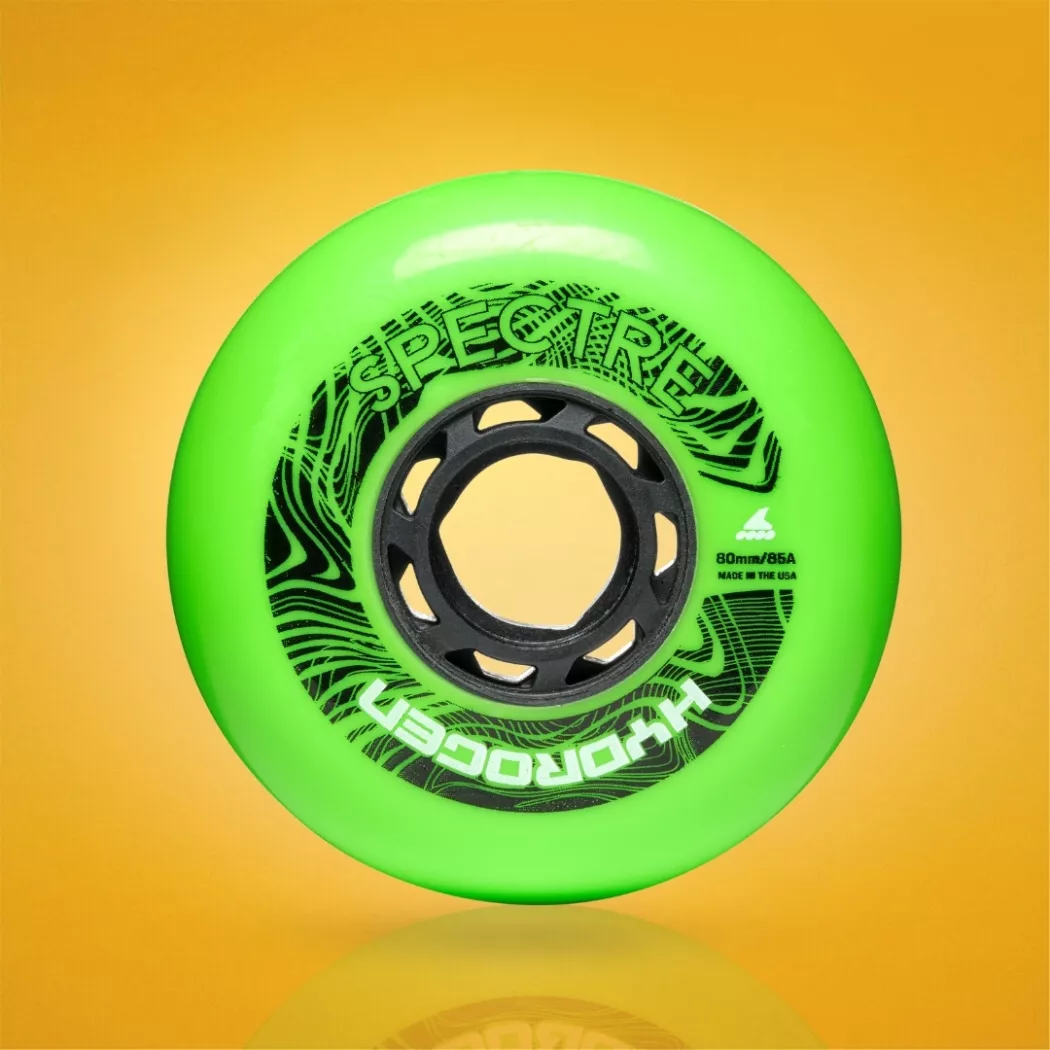 Kółka do rolek Rollerblade Hydrogen Spectre 80mm/85a zielone (4szt.)
