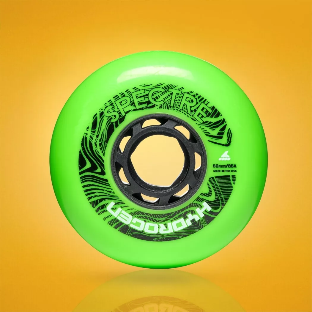 Kółka do rolek Rollerblade Hydrogen Spectre 80mm/85a zielone (4szt.)