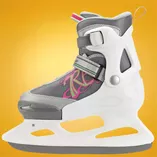 Łyżwy dziecięce regulowane Rollerblade Ice G biało-miętowe