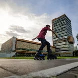 Rolki FR Skates FR J czarno-niebieskie