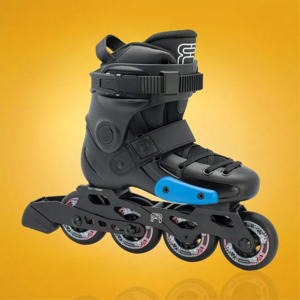 Rolki FR Skates FR J czarno-niebieskie