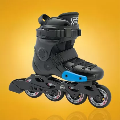 Rolki FR Skates FR J czarno-niebieskie