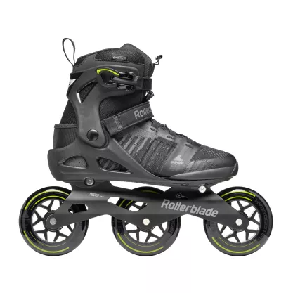 Rolki Rollerblade Macroblade 110 3WD czarno-limonkowe