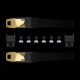 Klamry górne do rolek FR Metal Top Buckle złote