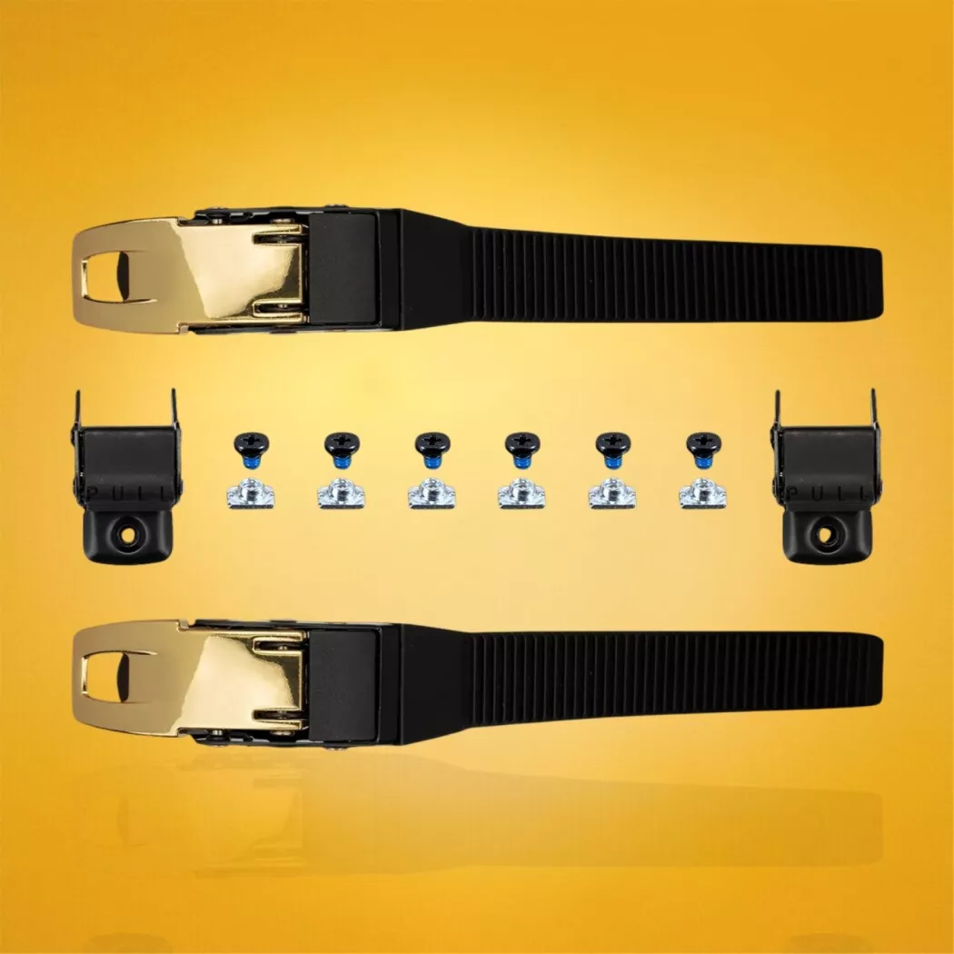 Klamry górne do rolek FR Metal Top Buckle złote