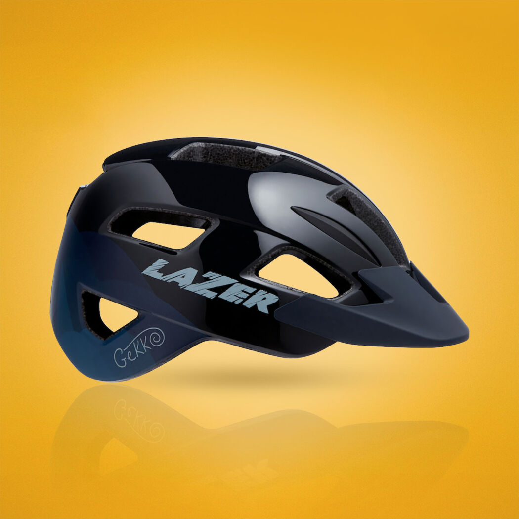 Kask na rolki - Lazer Gekko ciemny niebieski