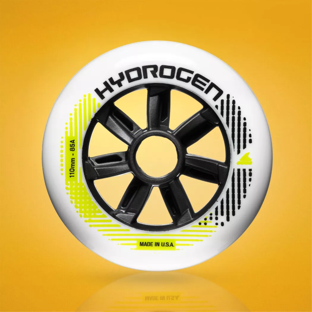 Kółka do rolek Rollerblade Hydrogen 110mm/85a white (8szt.)