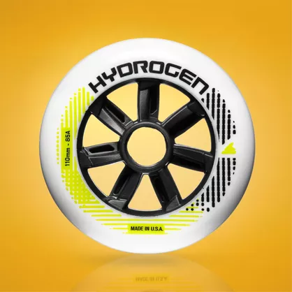 Kółka do rolek Rollerblade Hydrogen 110mm/85a white (8 szt.)