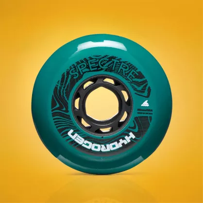 Kółka do rolek Rollerblade Hydrogen Spectre 80 mm / 85A Teal (4 szt.)