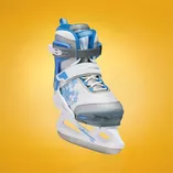Łyżwy dziecięce regulowane Bladerunner Micro Ice G biało-niebieskie