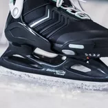 Łyżwy dziecięce regulowane Bladerunner Micro XT Ice G czarno-turkusowe