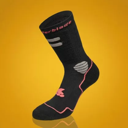 Skarpety Rollerblade High Performance Socks czarno-koralowe