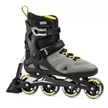 Rolki Rollerblade Macroblade 80 ABT srebrno-żółte - 6