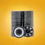 Łożyska ceramiczne wyścigowe Stelior Pro Black Ceramic do rolek (16 szt.)