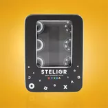 Łożyska ceramiczne wyścigowe Stelior Pro Black Ceramic do rolek (16 szt.)