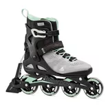 Rolki Rollerblade Macroblade 80 ABT W szaro-miętowe - 6