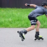 Rolki Rollerblade Macroblade 110 3WD W szaro-zółte