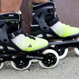 Rolki Rollerblade Macroblade 110 3WD W szaro-zółte