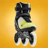 Rolki Rollerblade Macroblade 110 3WD W szaro-zółte