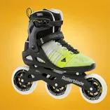 Rolki Rollerblade Macroblade 110 3WD W szaro-zółte
