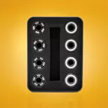 Łożyska hybrydowe 5-kulkowe czarne Stelior Black Ceramic do rolek (16 szt.)
