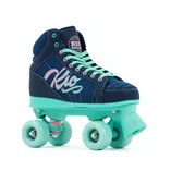 Wrotki dla dorosłych - Wrotki Rio Roller Lumina granatowo-zielone - 2