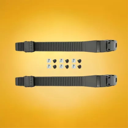 Klamry górne do rolek FR Metal Top Buckle czarne