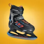 Łyżwy dziecięce regulowane Rollerblade Comet Ice czarno-niebieskie