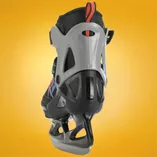 Łyżwy dziecięce regulowane Rollerblade Comet Ice czarno-niebieskie