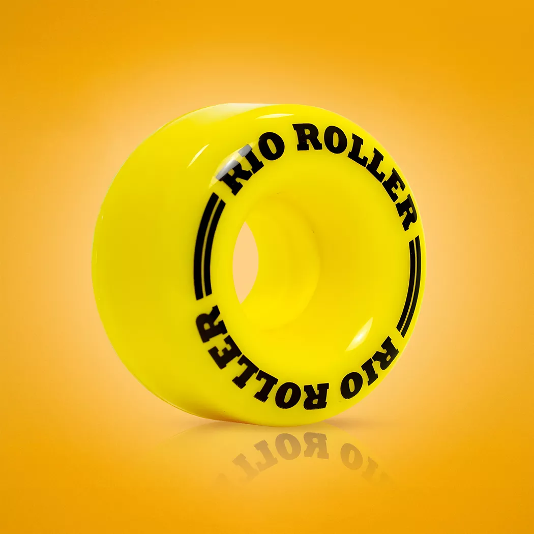 Kółka do wrotek Rio Roller Coaster 62x36mm/82a żółte (4szt.)