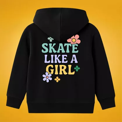 Bluza z kapturem Bumpie Crew Skate like a girl