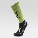 Skarpety męskie UYN Run Compression Fly zielono-czarne