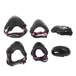 Ochraniacze Rollerblade Skate Gear W 3-pak czarno-różowe
