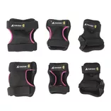Ochraniacze Rollerblade Skate Gear W 3-pak czarno-różowe