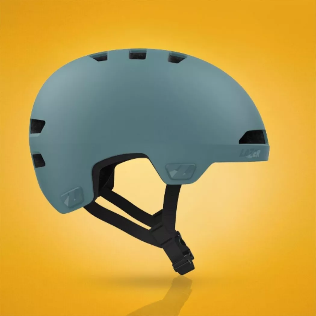 Kask Lazer Maze KinetiCore szaroniebieski mat