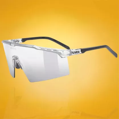 Okulary przeciwsłoneczne UVEX Flowline Clear / Mirror Silver