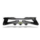 Szyny Rollerblade Apex 231mm 3x84mm/4x76mm 165mm ze śrubami czarno-limonkowe - 2