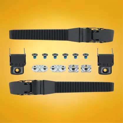 Klamry górne do rolek FR FK2 Metal Top Buckles czarne