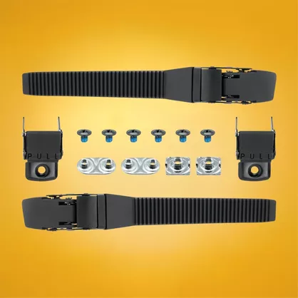 Klamry górne do rolek FR FK2 Metal Top Buckles czarne