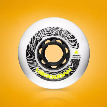 Kółka do rolek Rollerblade Hydrogen Spectre 76 mm / 85A białe (4 szt.)