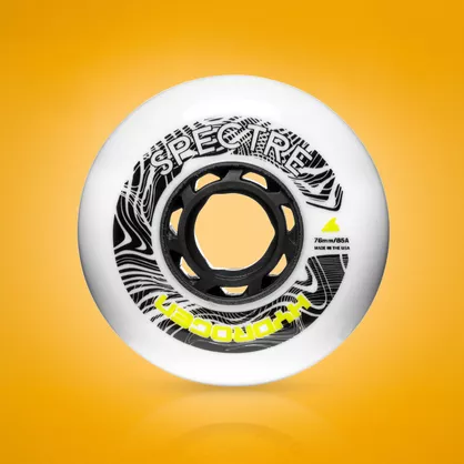 Kółka do rolek Rollerblade Hydrogen Spectre 76mm/85a białe (4 szt.)