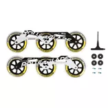 Kółka do Rolek + Szyny do Rolek - Rollerblade Marathon pak 3WD 12,6 ”/ 320 mm,110 mm / 85a - 2
